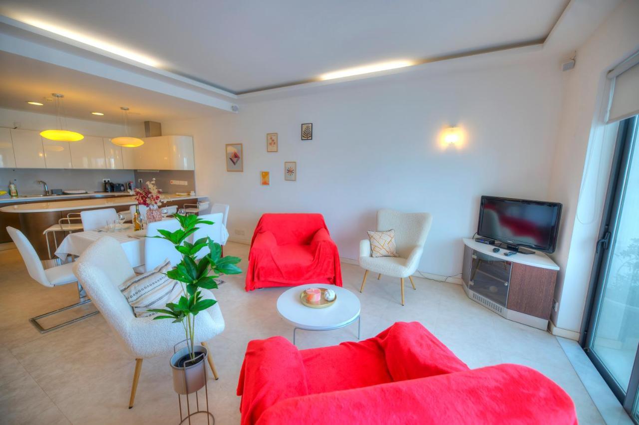 Spacious 3Bedrooms With Spectacular Views Goslm-6 สลีมา ภายนอก รูปภาพ
